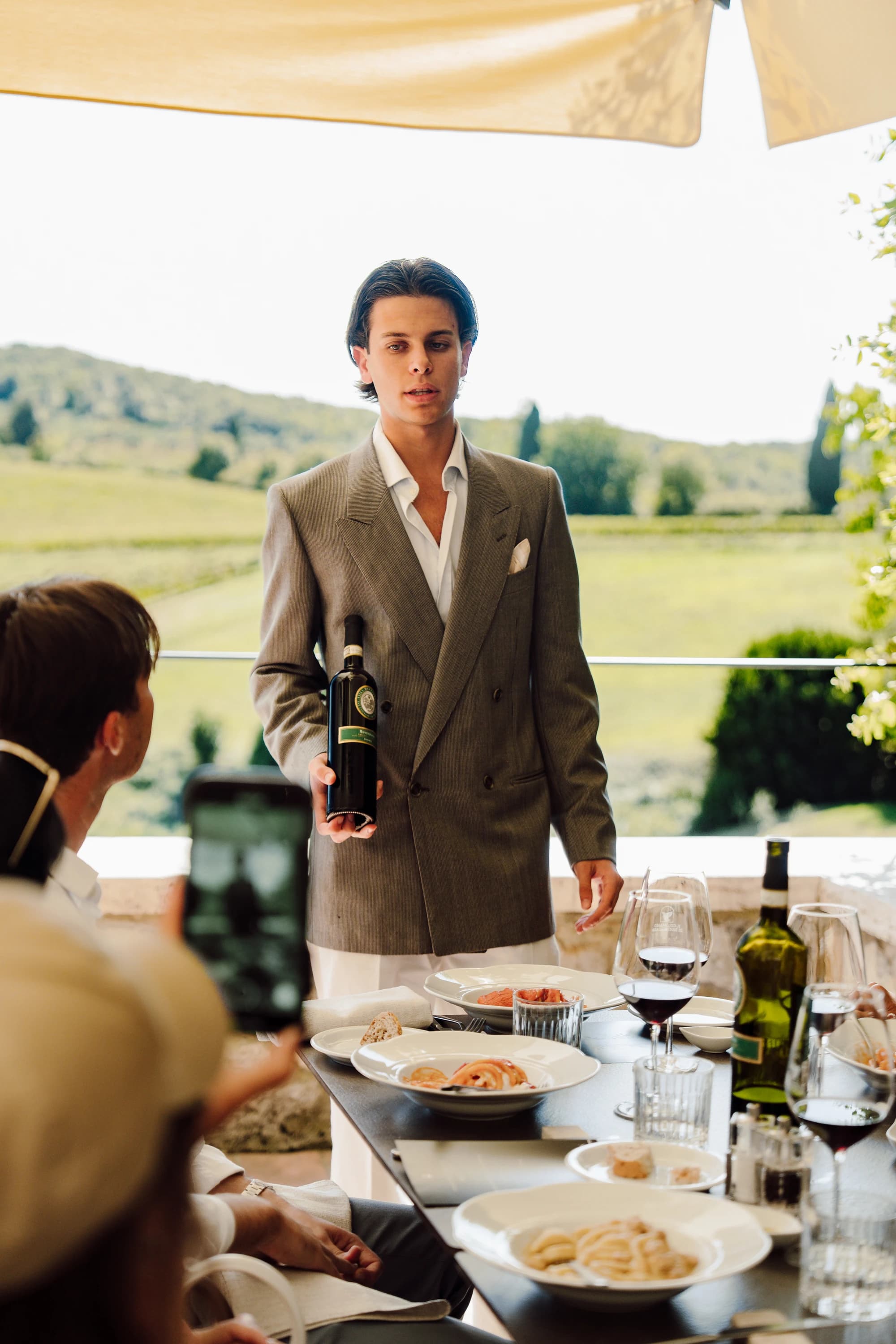 Classic Car & Wine Tasting Experience at Casanova di Neri