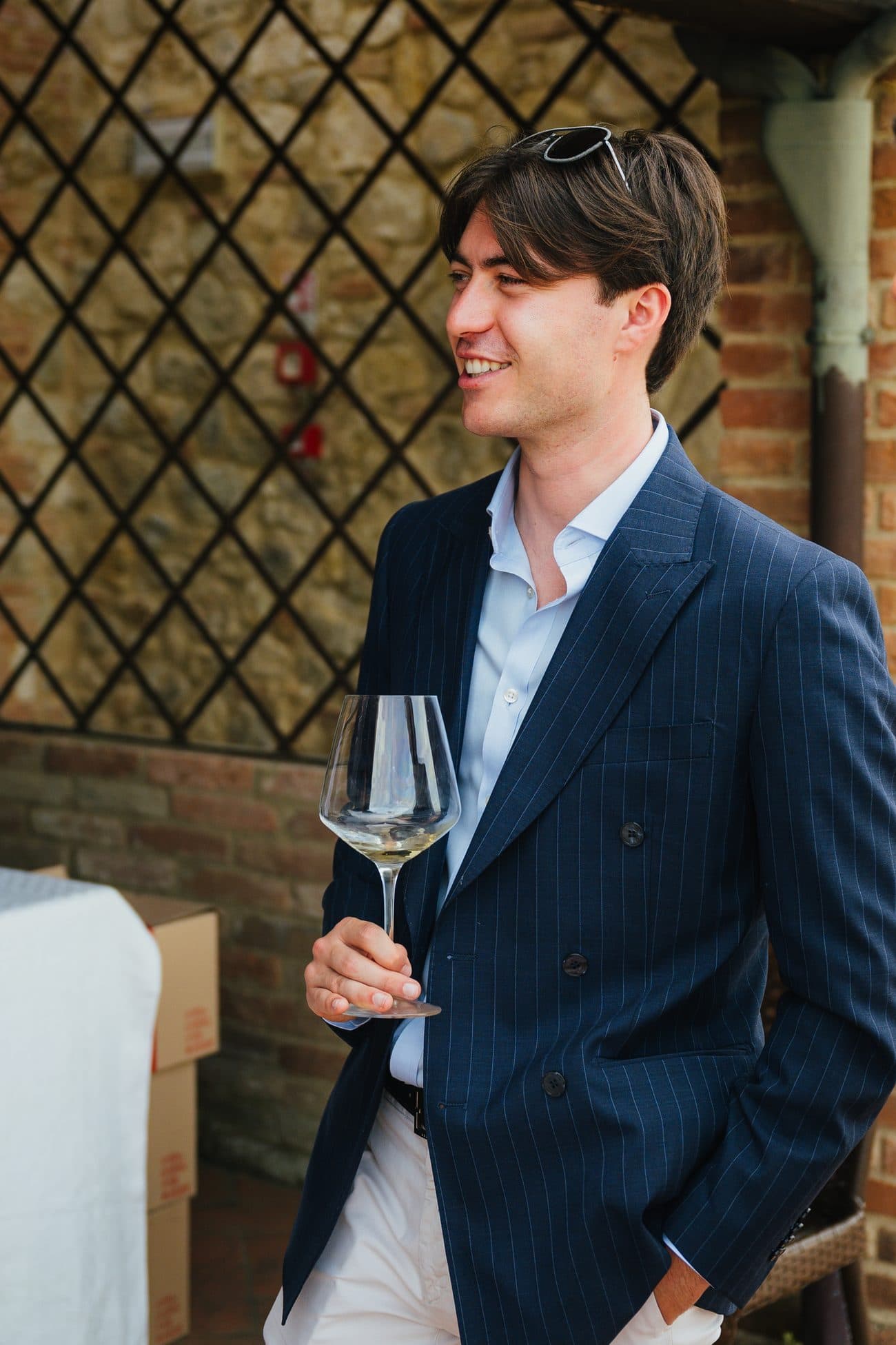 Aperitivo tra gli ospiti del Giardino dell'Eden
